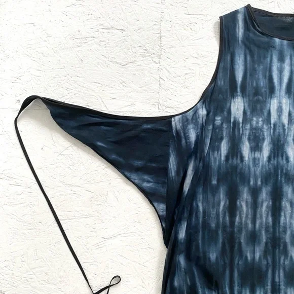 UZI NYC Hand Dyed Wrap Dress - Picture 5 of 7